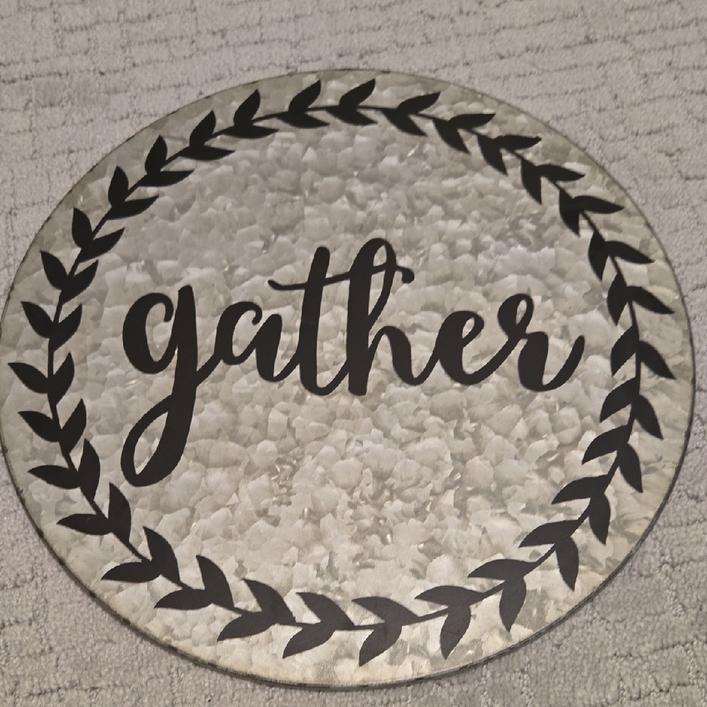 Gather Metal Wall Hanging